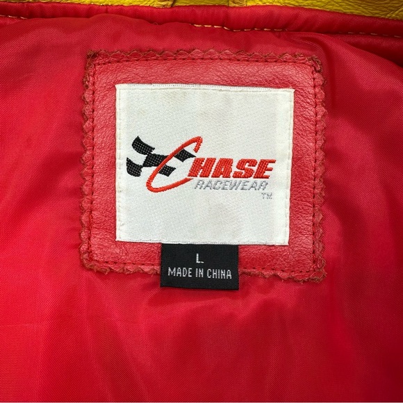 Vintage Chase Jeff Gordon #24 DuPont Rainbow Leather NASCAR Jacket L Winston Cup - Picture 3 of 15
